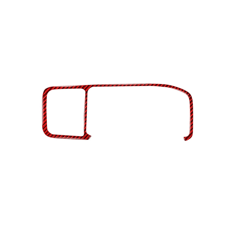 Car Carbon Fiber Navigation Frame Decorative Sticker for Volvo V60 2010-2017, Right Drive, Navigation Frame , Right Drive