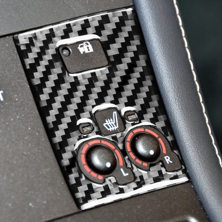 Car Carbon Fiber Sport Mode Panel B Decorative Sticker for Lexus CT 2011-2017, Left and Right Drive, Sport Mode Panel B