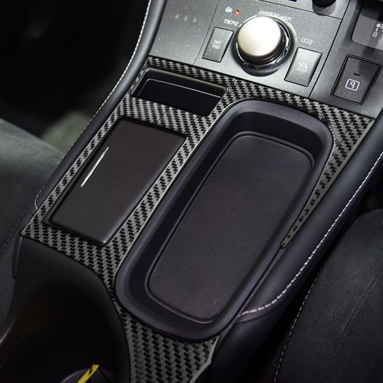 Car Carbon Fiber Central Control Panel Decorative Sticker for Lexus CT 2011-2017, Right Drive, Central Control Panel, Right Drive