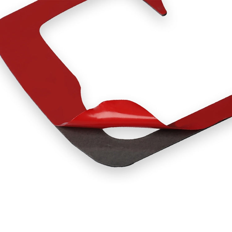 3 in 1 Car Carbon Fiber Center Console Water Cup Holder Panel Decorative Sticker for Nissan 370Z / Z34 2009-, Left and Right Drive Universal, Center Console Water Cup Holder Panel D
