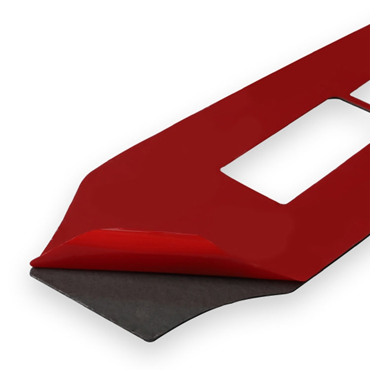 2 in 1 Car Carbon Fiber Window Lift Panel Decorative Sticker for Nissan 370Z / Z34 2009-, Left Drive Low-configured, Window Lift Panel, Left Drive