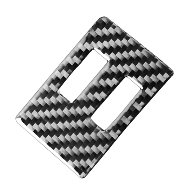 Car Carbon Fiber Air Conditioning Knob Decorative Sticker for Audi A6L / A7 2019-, Right Drive, Air Conditioning Knob, Right Drive