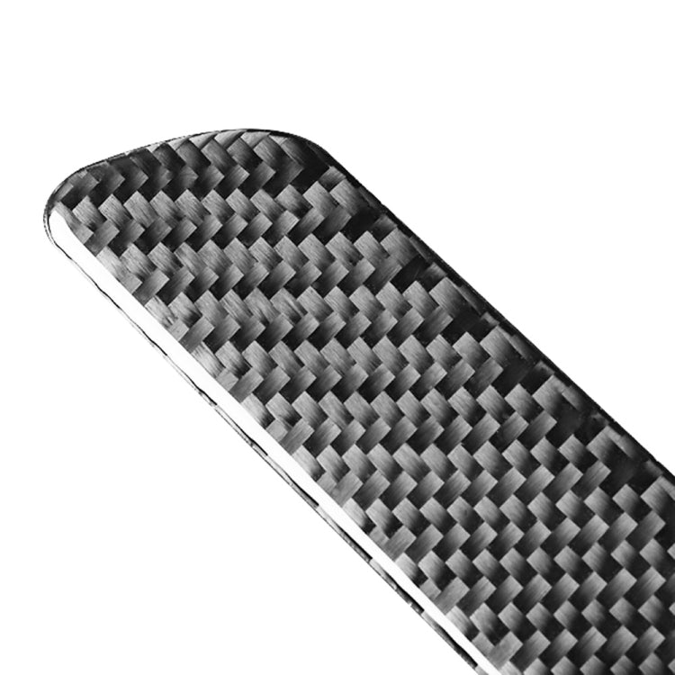 Car Carbon Fiber Threshold Decorative Sticker for Audi A6L / A7 2019-, Left and Right Drive Universal, Threshold