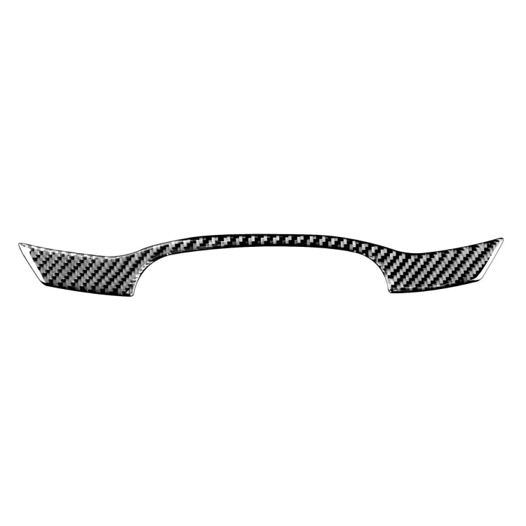 Car Carbon Fiber Dashboard Decorative Sticker for Audi A6L / A7 2019-, Left and Right Drive Universal, Dashboard