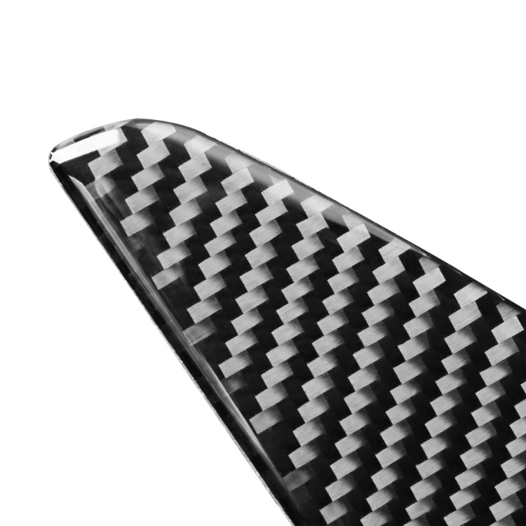 Car Carbon Fiber Central Control Decorative Sticker for Audi A6L / A7 2019-, Left Drive, Central Control