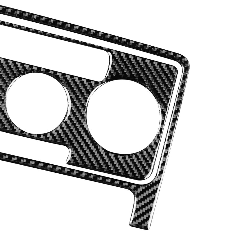 Car Carbon Fiber Air Conditioning CD Panel Decorative Sticker for Volkswagen Beetle 2012-2019, Left and Right Drive Universal, Air Conditioning CD Panel