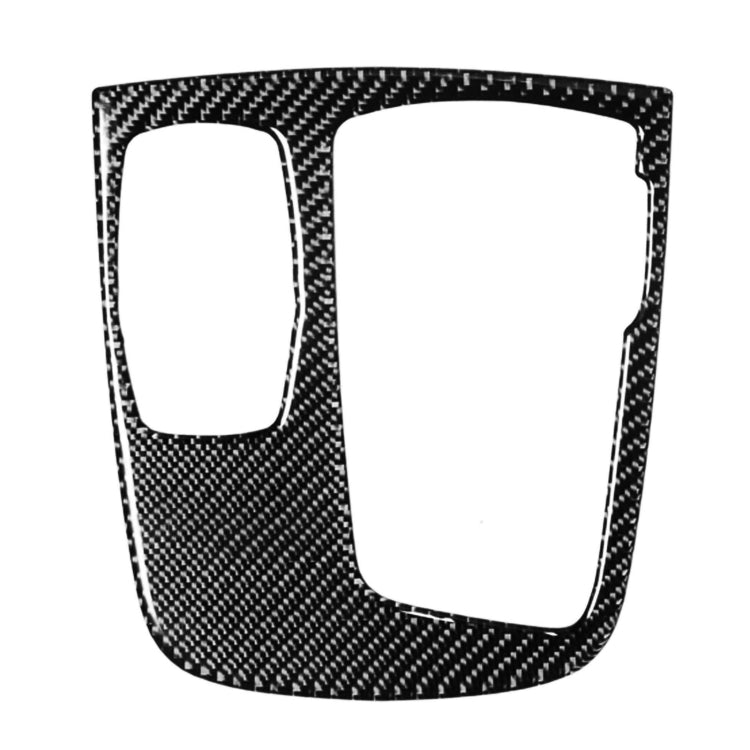 Car Carbon Fiber Central Shift Panel Cover Decorative Sticker for BMW G11 / G12 2016-, Right Drive, Central Shift Panel Cover, Right Drive