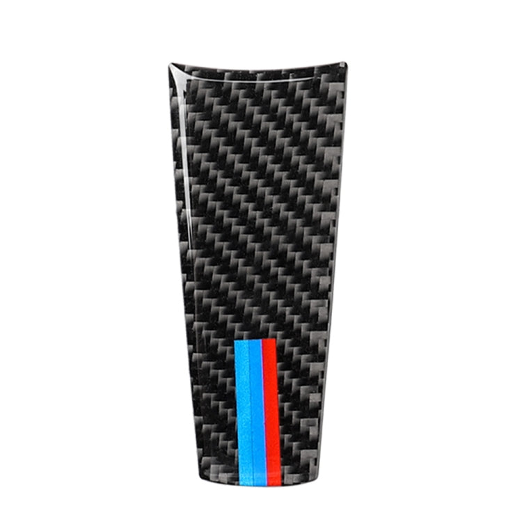 Car Carbon Fiber Steering Wheel 3-color Decorative Sticker for BMW G01 X3 2018-2020 / G02 X4 2019-2020, Left and Right Drive Universal, Steering Wheel 3-color