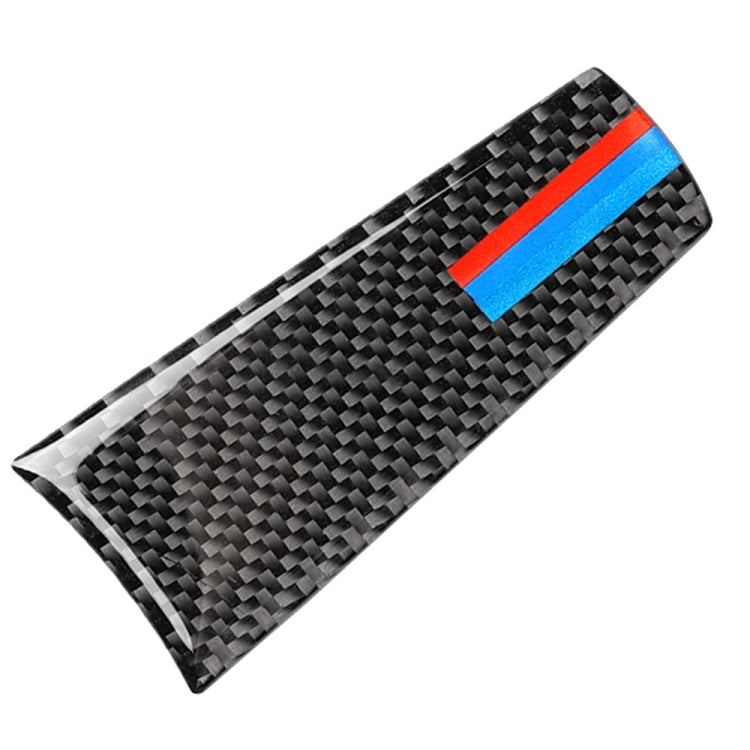 Car Carbon Fiber Steering Wheel 3-color Decorative Sticker for BMW G01 X3 2018-2020 / G02 X4 2019-2020, Left and Right Drive Universal, Steering Wheel 3-color