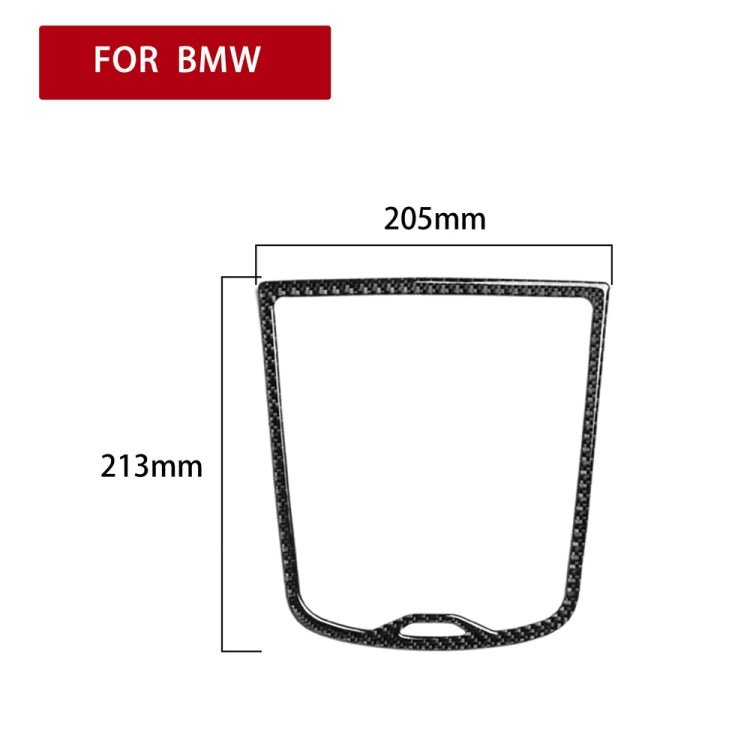 Car Carbon Fiber Dashboard Solid Color Decorative Sticker for BMW G01 X3 2018-2020 / G02 X4 2019-2020, Left and Right Drive Universal, Dashboard Solid Color