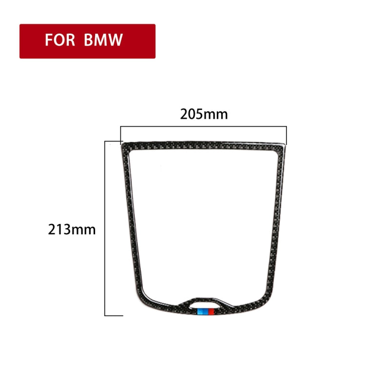 Car Carbon Fiber Dashboard 3-color Decorative Sticker for BMW G01 X3 2018-2020 / G02 X4 2019-2020, Left and Right Drive Universal, Dashboard 3-color