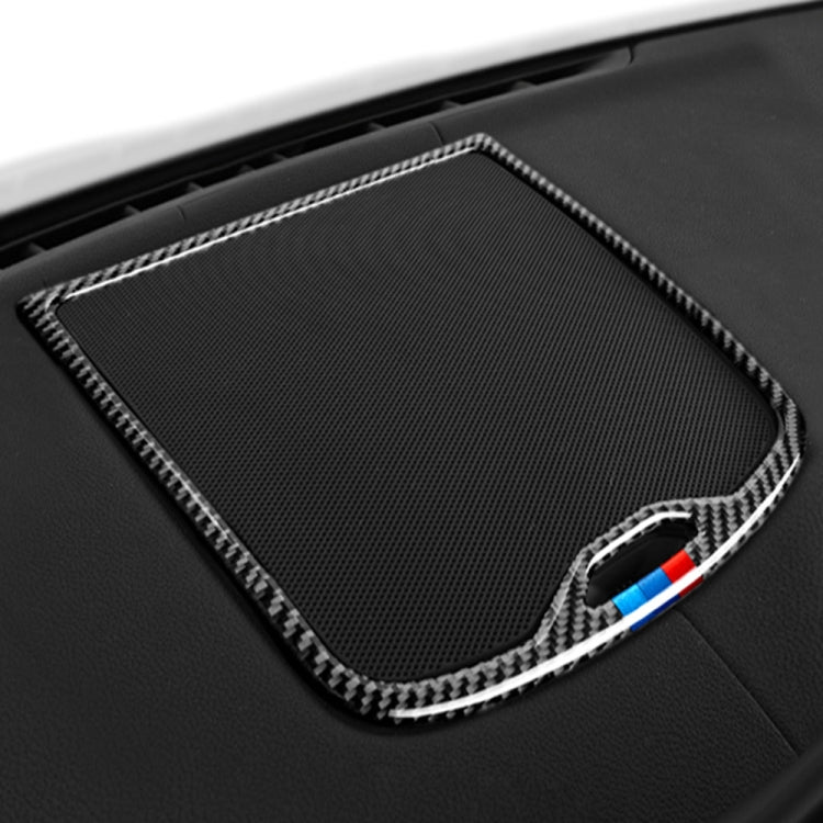 Car Carbon Fiber Dashboard 3-color Decorative Sticker for BMW G01 X3 2018-2020 / G02 X4 2019-2020, Left and Right Drive Universal, Dashboard 3-color