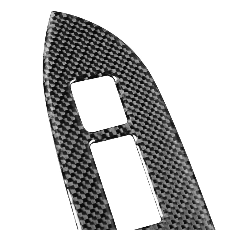 2 in 1 Car Carbon Fiber Window Lift Panel Decorative Sticker for Subaru BRZ / Toyota 86 2017-2019, Left Drive, Window Lift Panel, Left Drive