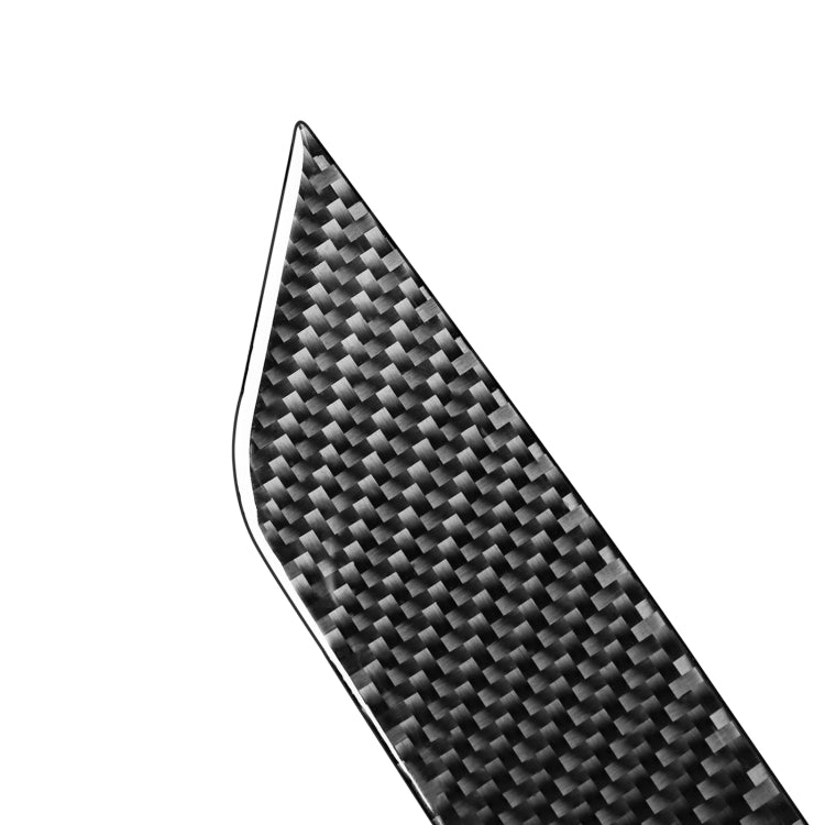 2 PCS / Set Carbon Fiber Car Central Control Gear Side Decorative Sticker for Toyota Tundra 2014-2018, Left Right Driving, Central Control Gear Side