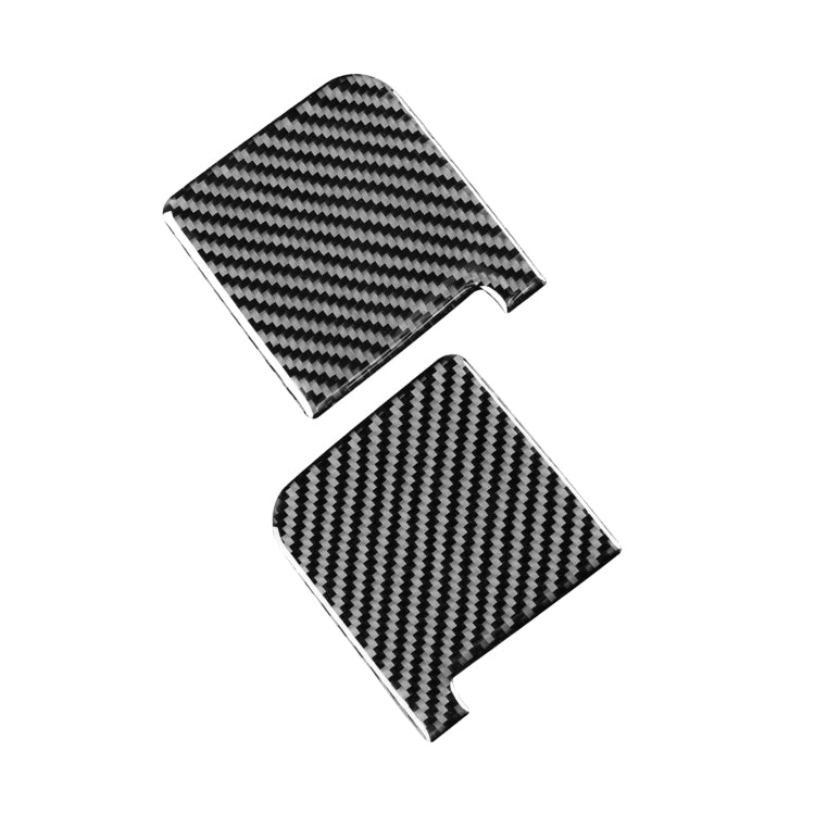 4 PCS / Set Carbon Fiber Car Inner Door Bowl Decorative Sticker for Toyota Tundra 2014-2018, Left Right Driving Universal, Inner Door Bowl