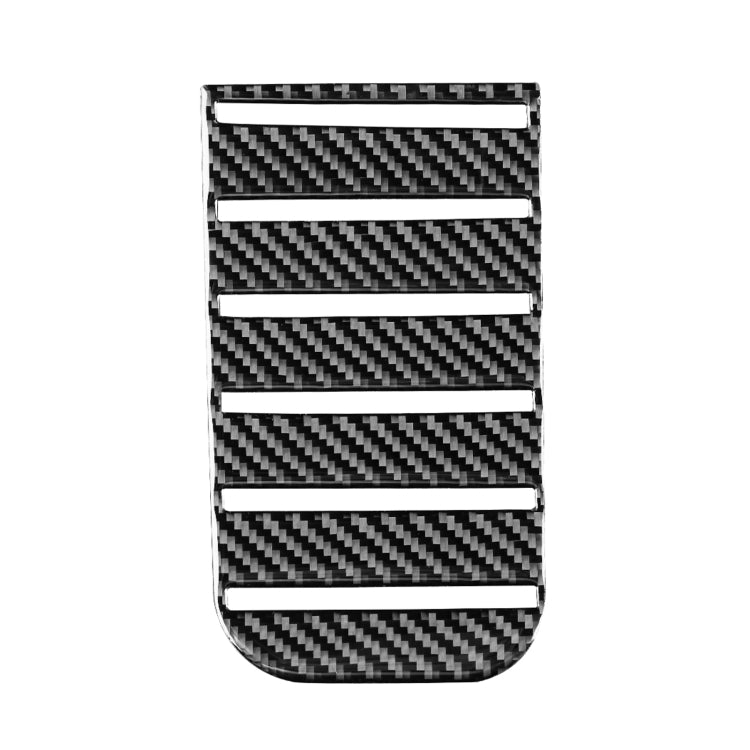 Carbon Fiber Car Armrest Box Slot Pad Decorative Sticker for Toyota Tundra 2014-2018, Left Right Driving Universal, Armrest Box Slot Pad
