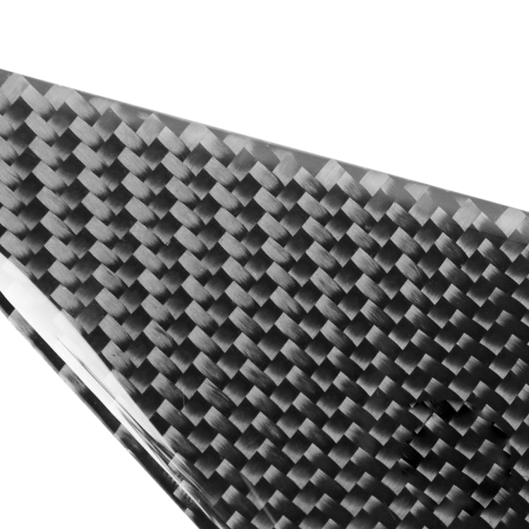 2 PCS / Set Carbon Fiber Car Lamp Eyebrow Decorative Sticker for BMW X1/E84 2009-2014, Drop Glue Version, For BMW X1/E84 2009-2014