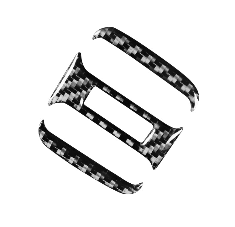 3 PCS / Set Carbon Fiber Car Rear Air Outlet Decorative Sticker for Toyota 4Runner 2010-2020, Rear Air Outlet (3 PCS / Set )
