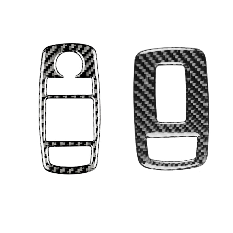 Carbon Fiber Car Window Lift Button Decorative Sticker for Dodge Challenger 2015 to Now, Left Driving, Window Lift Button
