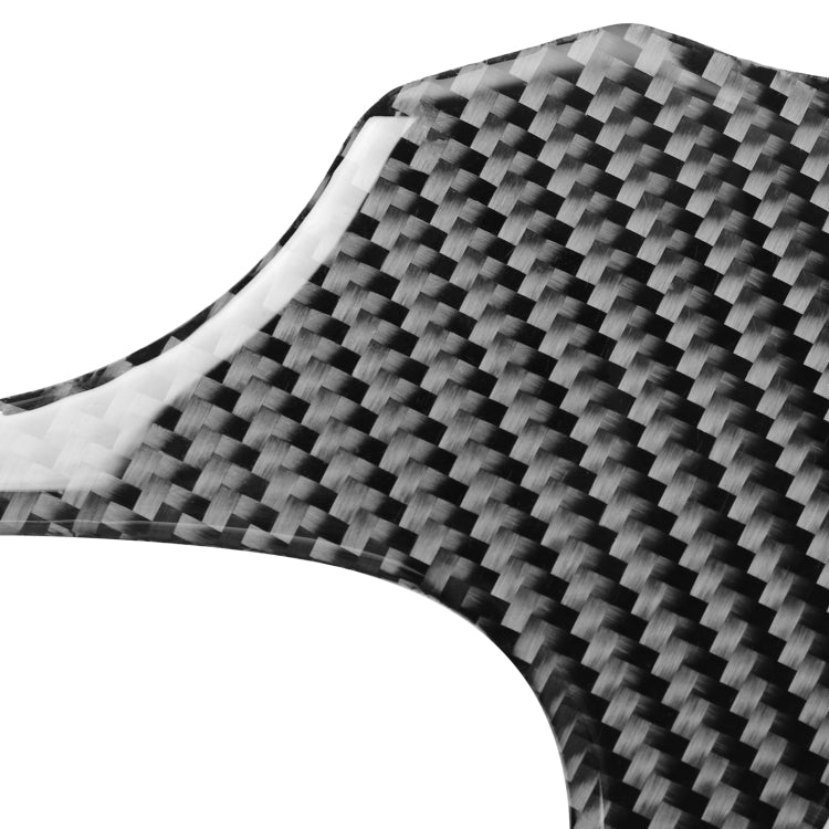 Carbon Fiber Car Central Control Gear Frame Decorative Sticker for Dodge Challenger 2015 to Now, Left Driving, Central Control Gear Frame
