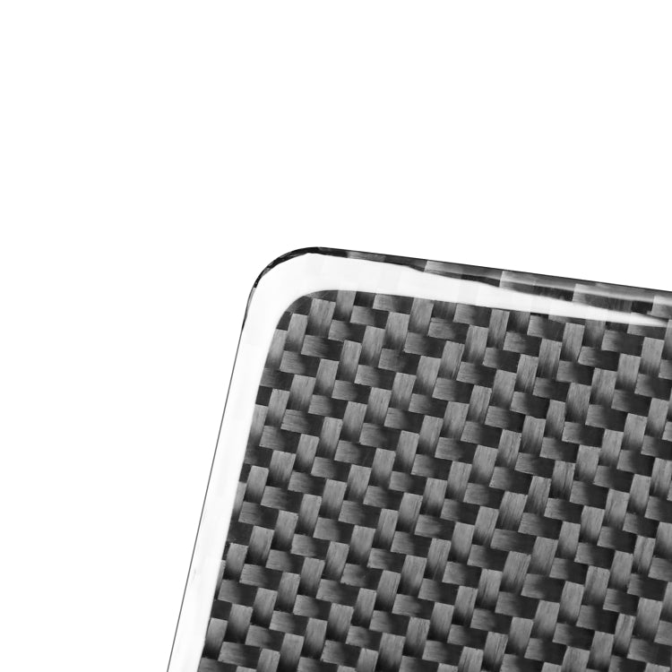 4 PCS / Set Carbon Fiber Car Inner Armrest Gasket Decorative Sticker for Honda CRV 2007-2011,Left and Right Drive Universal, Inner Armrest Gasket