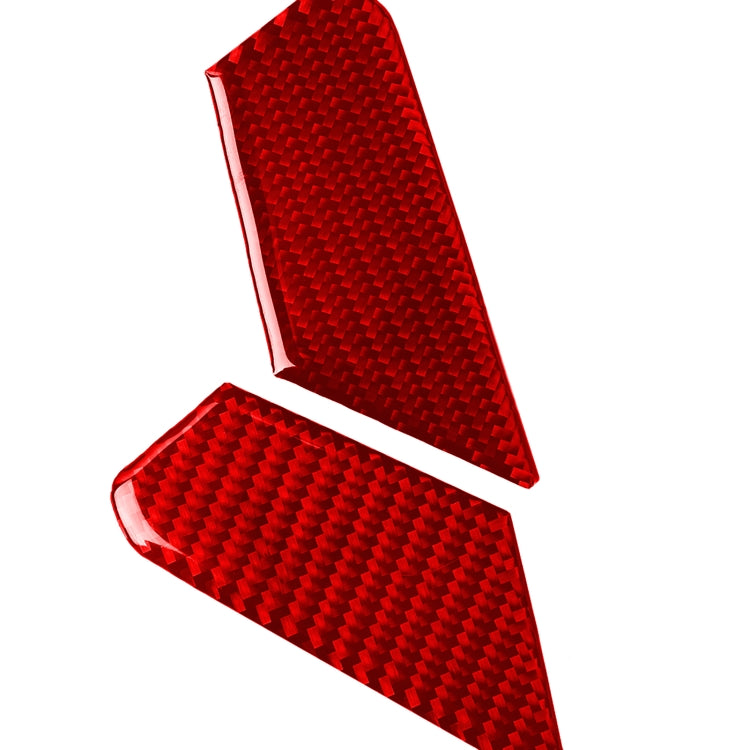 4 PCS / Set Carbon Fiber Car Inner Door Bowl Decorative Sticker for Alfa Romeo Giulia 2017-2019,Left and Right Drive Universal, Inner Door Bowl