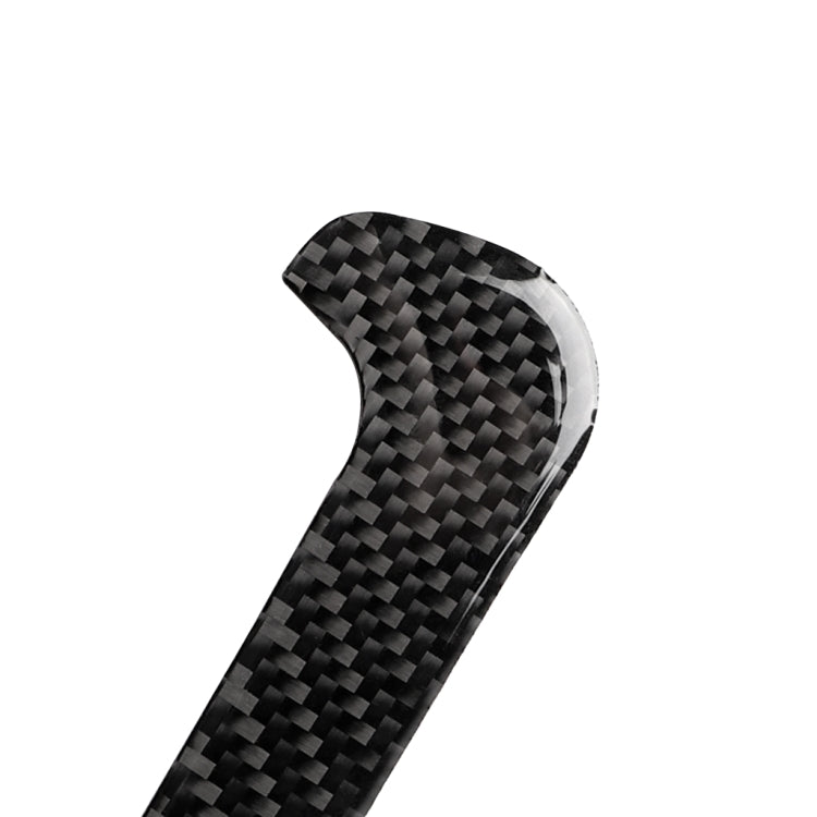 Carbon Fiber Car Central Control Strip Decorative Sticker for Volkswagen Golf 6 2008-2012, Left Driving, Central Control Strip, Left Driving