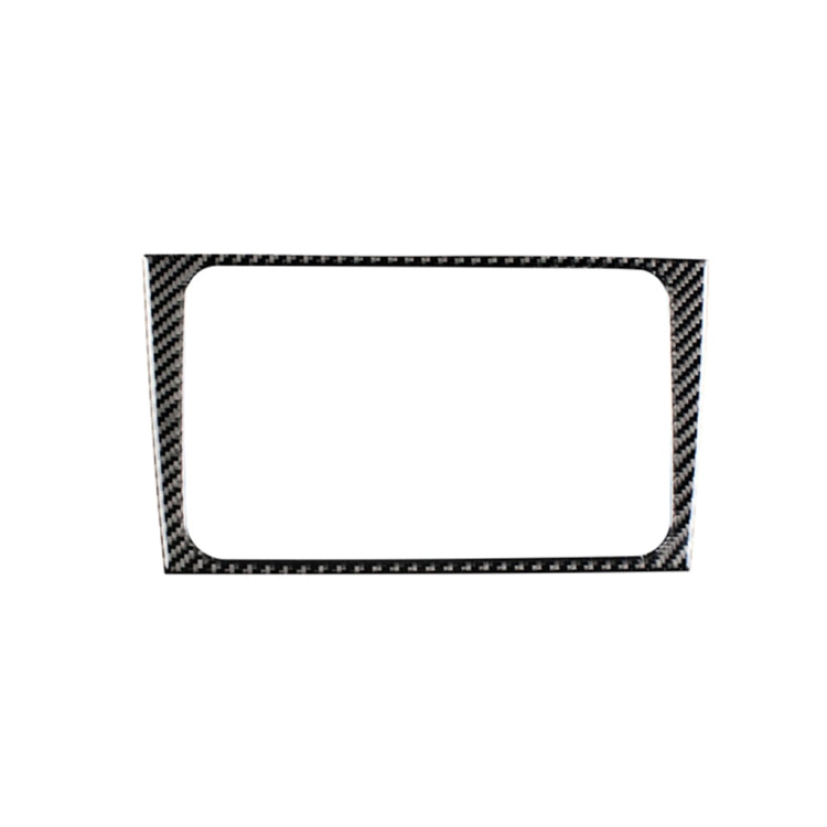 Carbon Fiber Car CD Panel Decorative Sticker for Volkswagen Golf 6 2008-2012, CD Panel
