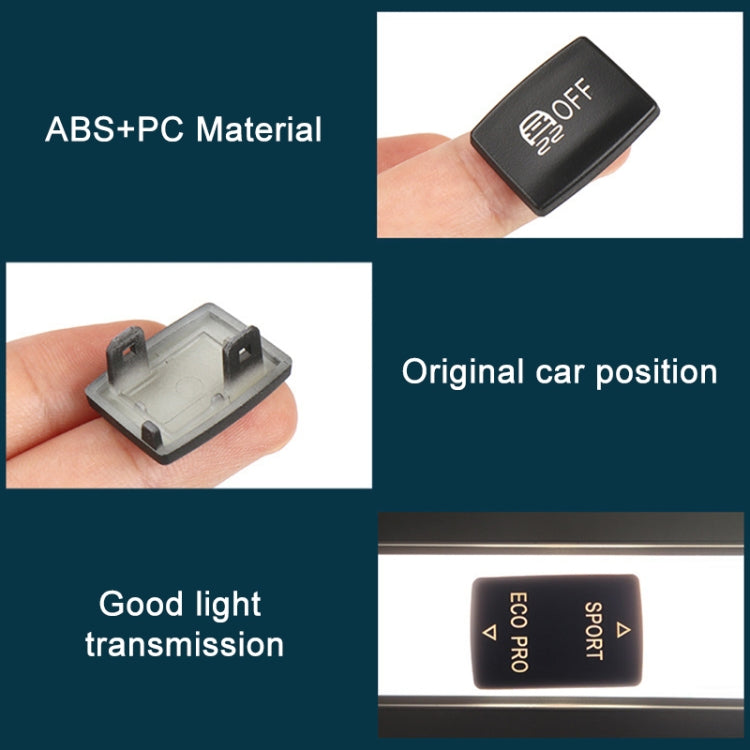 For BMW 3 Series Left Driving Car Central Control Multi-function ESP Button 6131 9252 912