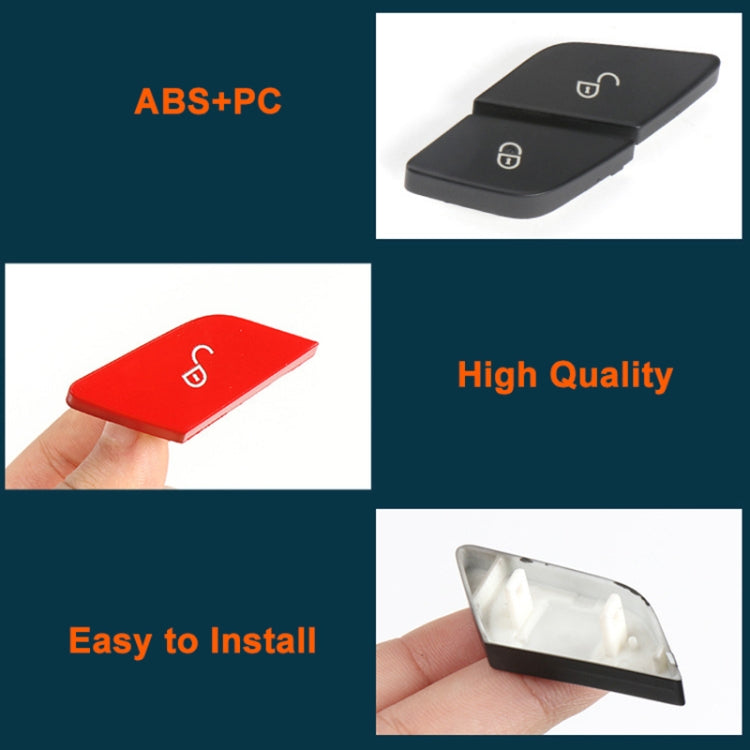 For Mercedes-Benz E-Class 2016-2021 Left Driving Car Left Side Door Lock Switch Buttons 2059055251, For Mercedes-Benz E-Class Left Side (Red), For Mercedes-Benz E-Class Left Side (Black)