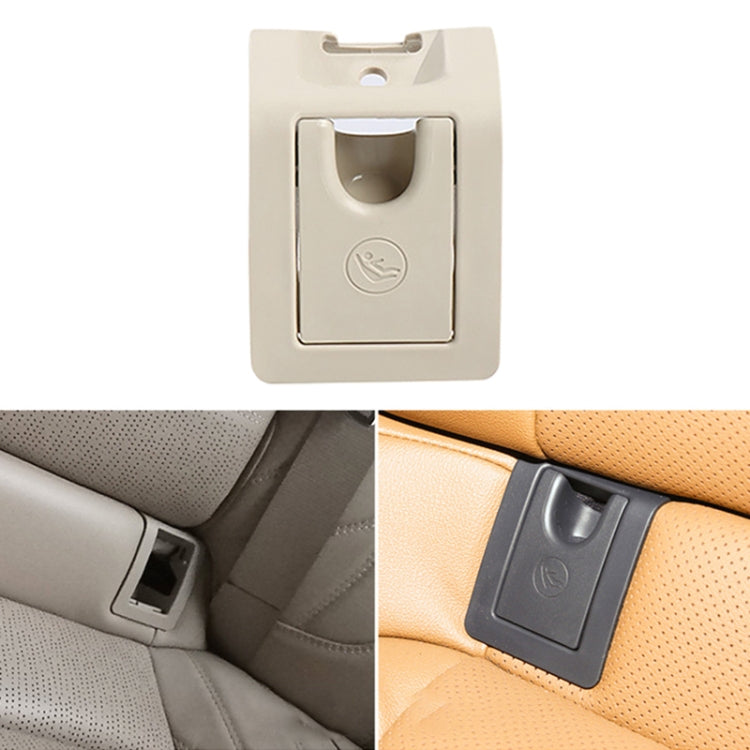 For Toyota Camry 2017- Car Rear Child ISOFIX Switch Seat Safety Cover Assembly 2059200513, ISOFIX Assembly (Black), ISOFIX Assembly (Beige)
