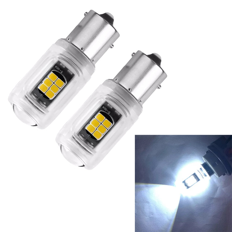 2pcs 1156 DC12V / 2.16W / 0.18A / 480LM Car LED Turn Signal Light, 1156 (Yellow Light), 1156 (Red Light), 1156 (White Light)