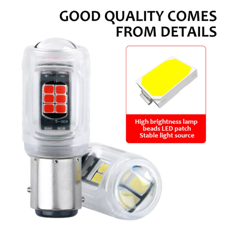 2pcs 1156 DC12V / 2.16W / 0.18A / 480LM Car LED Turn Signal Light, 1156 (Yellow Light), 1156 (Red Light), 1156 (White Light)