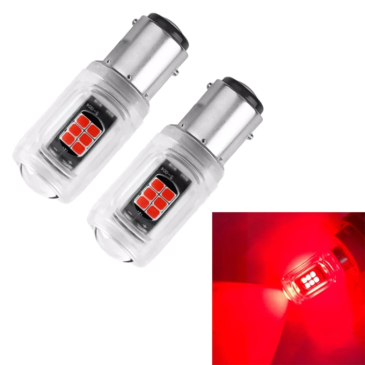 2pcs 1157 DC12V / 2.16W / 0.18A / 480LM Car LED Brake Light, 1157 (Yellow Light), 1157 (Red Light), 1157 (White Light)