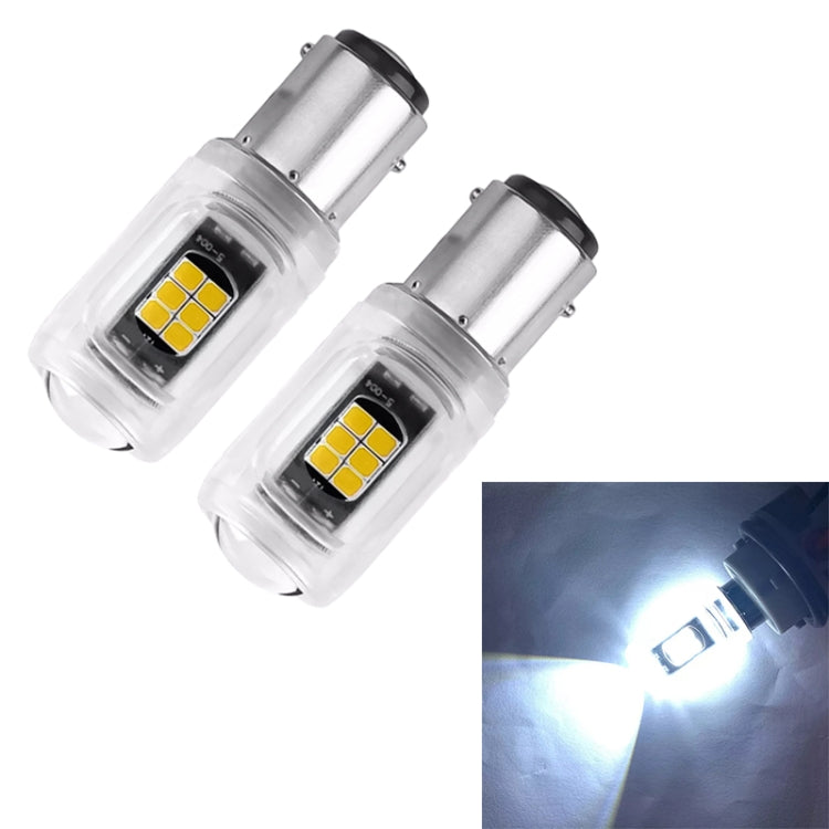 2pcs 1157 DC12V / 2.16W / 0.18A / 480LM Car LED Brake Light, 1157 (Yellow Light), 1157 (Red Light), 1157 (White Light)