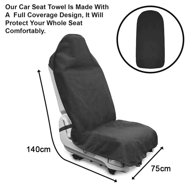 Car Universal Waterproof Anti-skid Seat Cover, Grey, Blue, White, Black, Pink