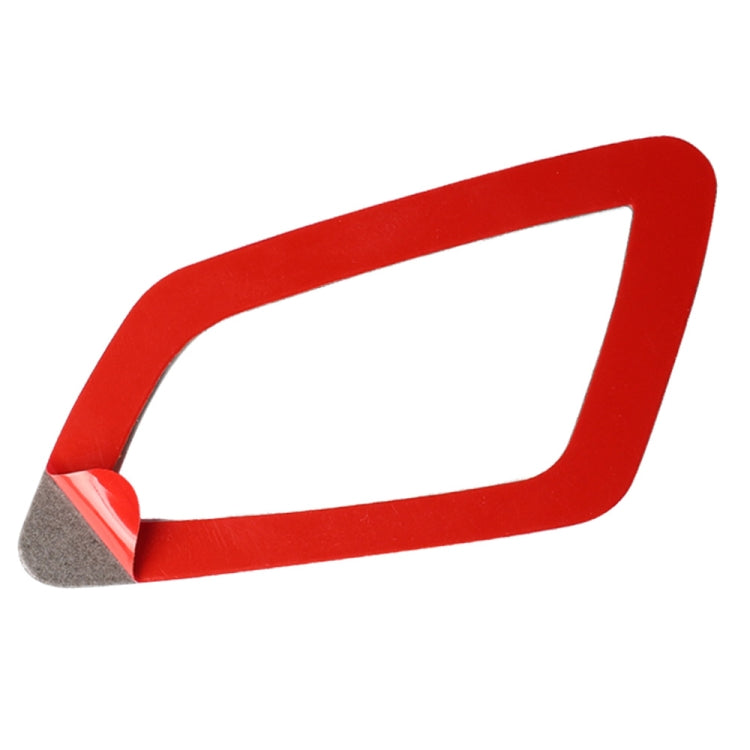 Car Carbon Fiber Dashboard Air Outlet Decorative Sticker for Honda Tenth Generation Civic 2016-2019, Right Drive, Dashboard Air Outlet Right Drive