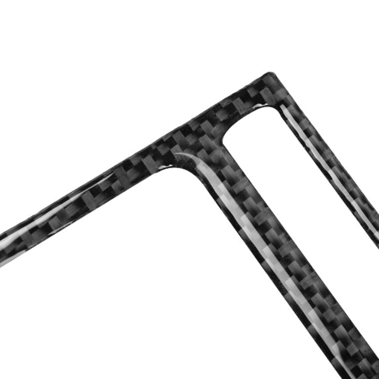 Car Carbon Fiber Navigation Display Frame Decorative Sticker for Nissan GTR R35 2008-2016, Left Drive, Navigation Display Frame, Left Drive
