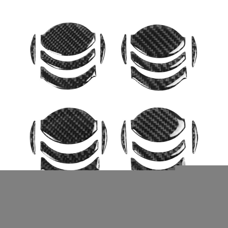 20 PCS Car Carbon Fiber Central Air Outlet Decorative Sticker for Nissan GTR R35 2008-2016, Left and Right Drive Universal, 20 PCS Central Air Outlet