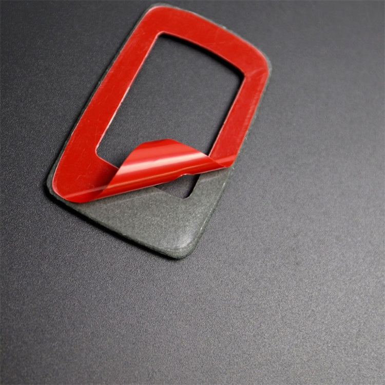 4 PCS Carbon Fiber Car Left Driving Lifting Panel Decorative Sticker with Folding for BMW E90 / 320i / 325i, Diameter: 37.8cm