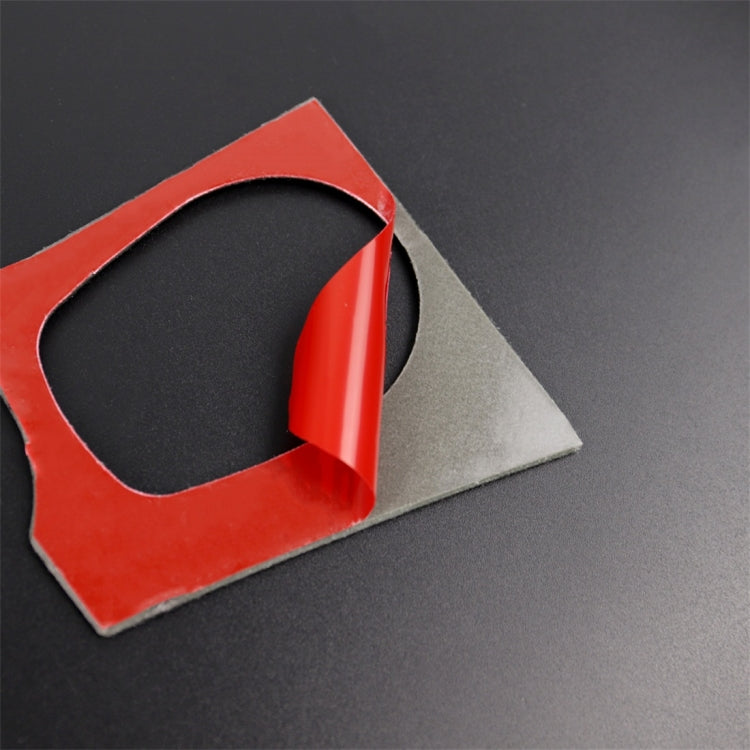 Three Color Carbon Fiber Car Key Hole Decorative Sticker for BMW F30 2013-2018 / F34 2013-2017, Sutible for Left Driving, Key Hole(Three Color), Key Hole
