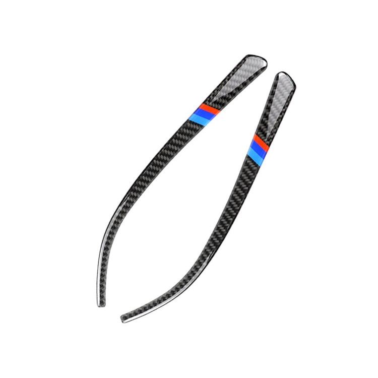 Three Color A Carbon Fiber Car Rearview Mirror Bumper Strip Decorative Sticker for BMW F30 2013-2018 / F34 2013-2017, Rearview Mirror Bumper Strip(Three Color A), Rearview Mirror Bumper Strip(Three Color B), Rearview Mirror Bumper Strip(Yellow Red)    ...