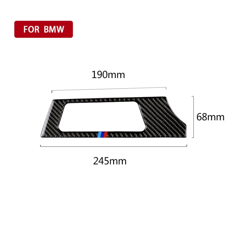 Three Color Carbon Fiber Car Left Air Outlet Panel Decorative Sticker for BMW E90 E92 E93 2005-2012, Suitable for Left Driving, Left Air Outlet Panel