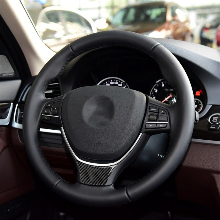 A Edition Three Color Carbon Fiber Car Small Steering Wheel Decorative Sticker for BMW 5 Series F10 F18 2011-2017, Small Steering Whee(Three Color), Small Steering Wheel(Yellow Red), Small Steering Wheel