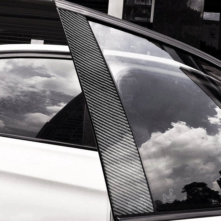 Car Carbon Fiber B Pillar Decorative Sticker for Audi Q5 2012-2018, Left and Right Drive Universal, For Audi Q5 2012-2018