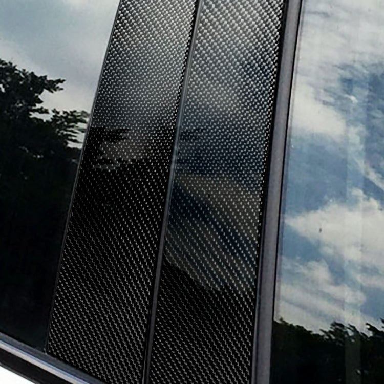 Car Carbon Fiber B Pillar Decorative Sticker for Mercedes-Benz C-Class 2014-2019, Left and Right Drive Universal, For Mercedes-Benz C-Class 2014-2019