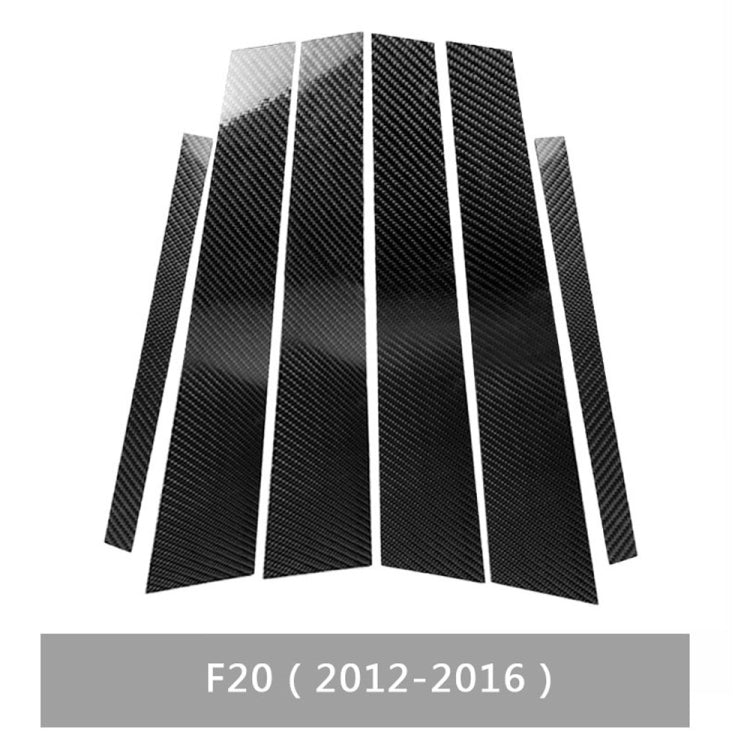 Car Carbon Fiber B Pillar Decorative Sticker for BMW F20 2012-2016, Left and Right Drive Universal, For BMW F20 2012-2016