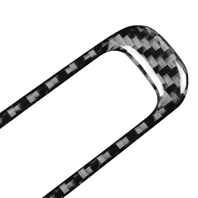 Car Carbon Skylight Handle Decorative Sticker for Honda Civic 8th Generation 2006-2011, Left and Right Drive Universal, Skylight Handle