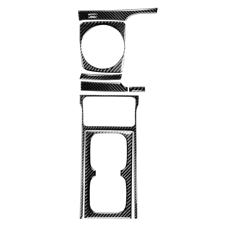 7 in 1 Car Carbon Fiber Manual Gear + Water Cup Holder Decorative Sticker for Honda Civic 8th Generation 2006-2011, Right Drive, Manual Gear + Water Cup Holder, Right Drive