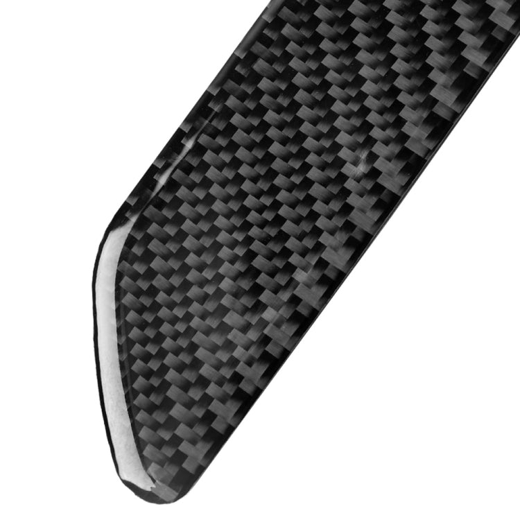 2 in 1 Car Carbon Fiber Welcome Pedal Decorative Sticker for Alfa Romeo Giulia 2017-2019, Left and Right Drive Universal